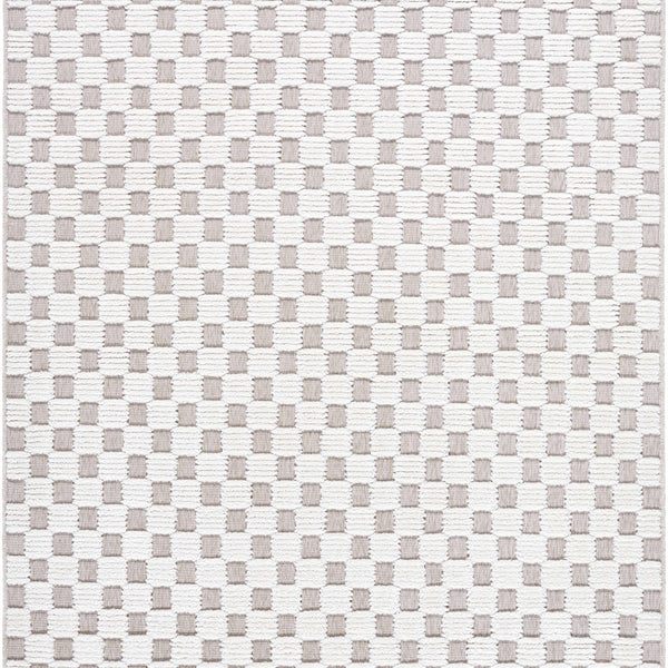 Anthea Light Gray Washable Area Rug