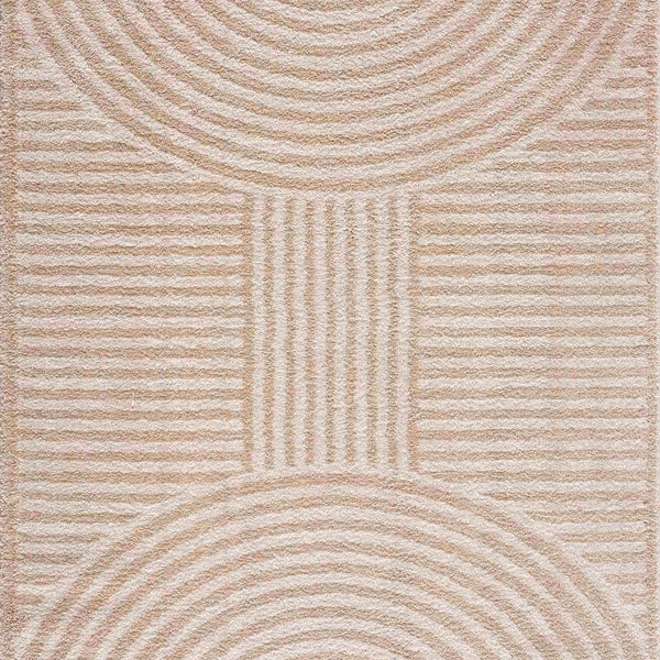 Allard Beige Washable Area Rug