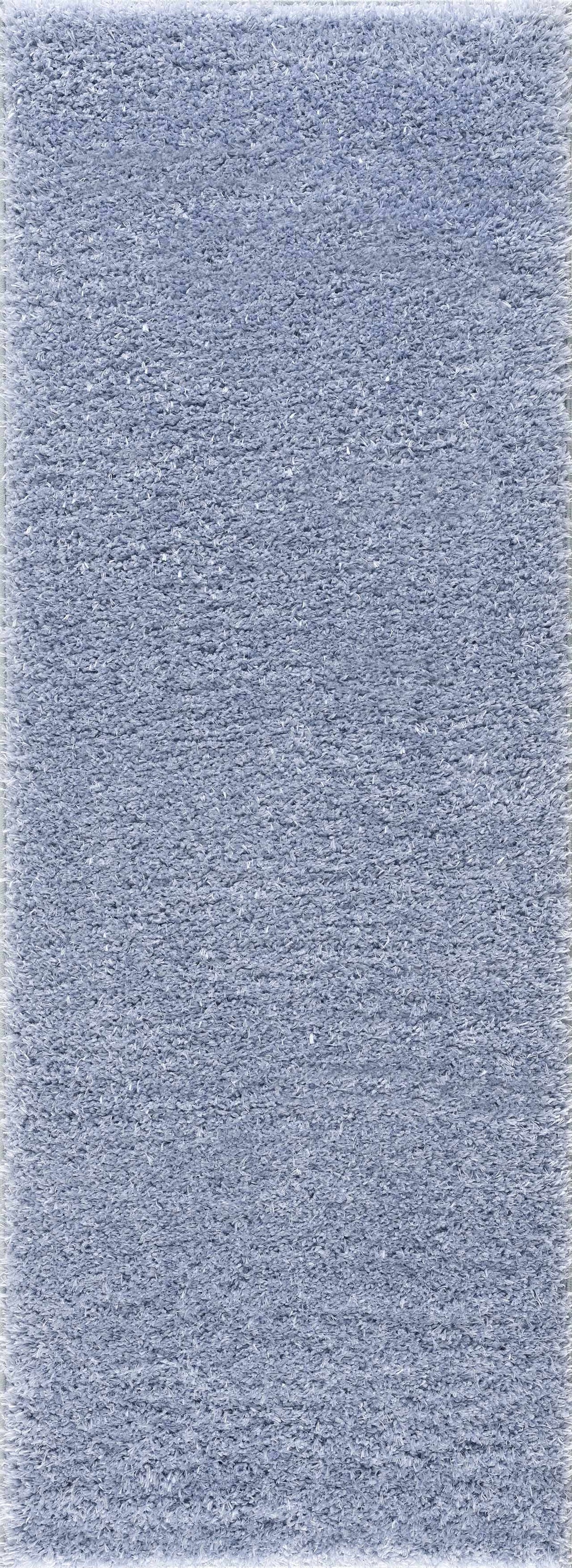 Boutique Rugs Faina Solid Aqua Shag Washable Area Rug - view 9