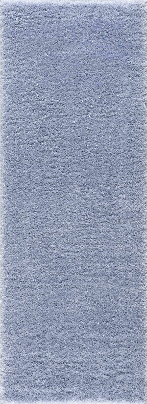 Boutique Rugs Faina Solid Aqua Shag Washable Area Rug - view 9