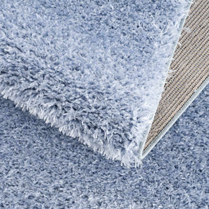 Boutique Rugs Faina Solid Aqua Shag Washable Area Rug - view 15