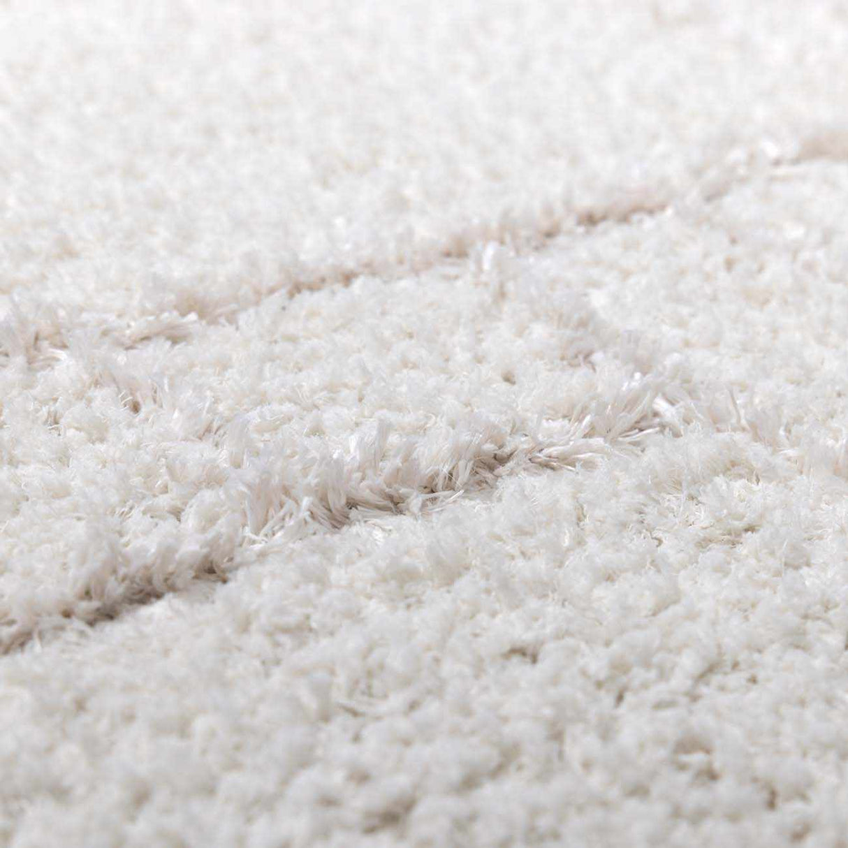 Andia Plush Grid Rug - Clearance