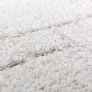 Andia Plush Grid Rug - Clearance