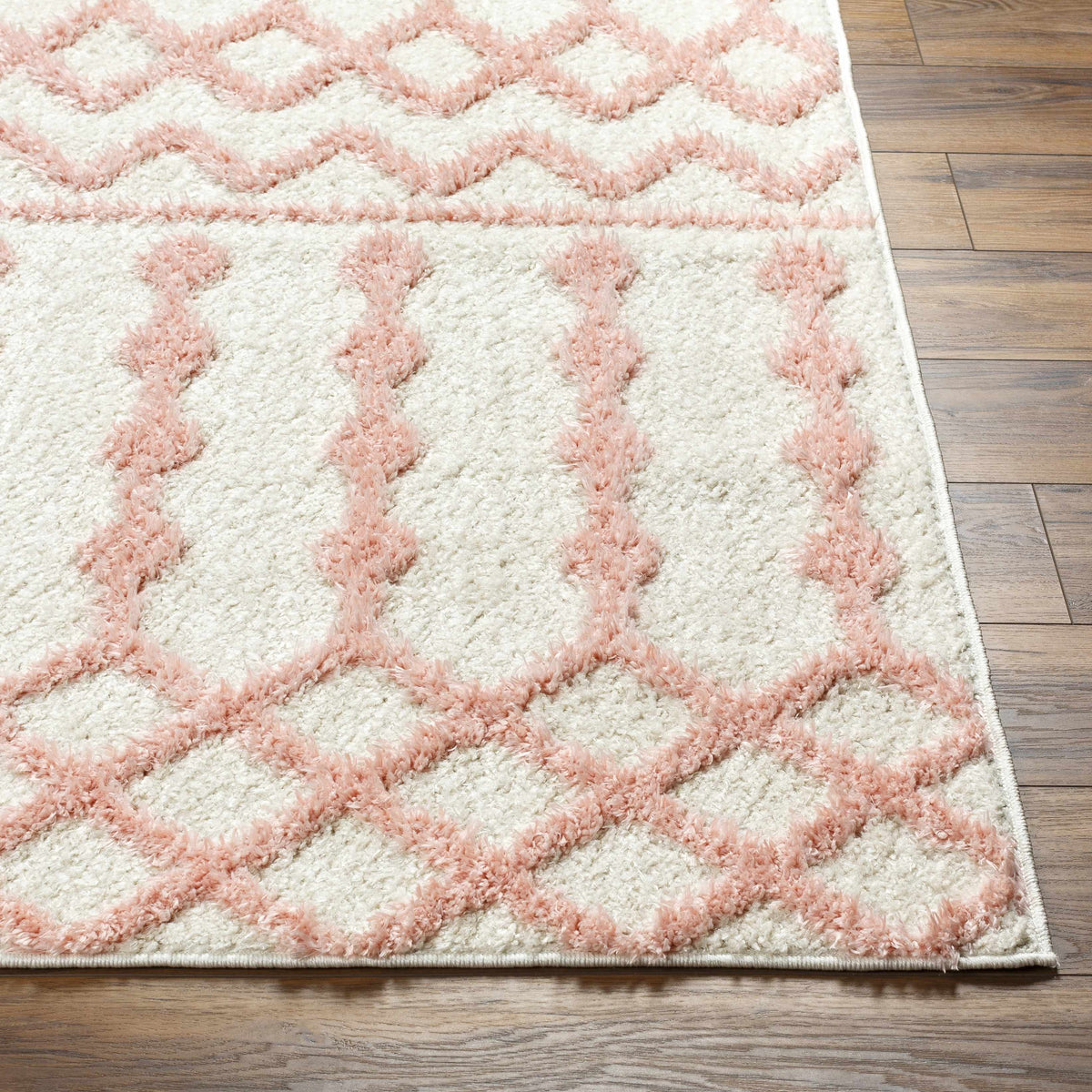 Boutique Rugs Darva Pink Plush Area Carpet - view 7