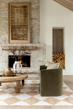 Andrin Beige Area Rug