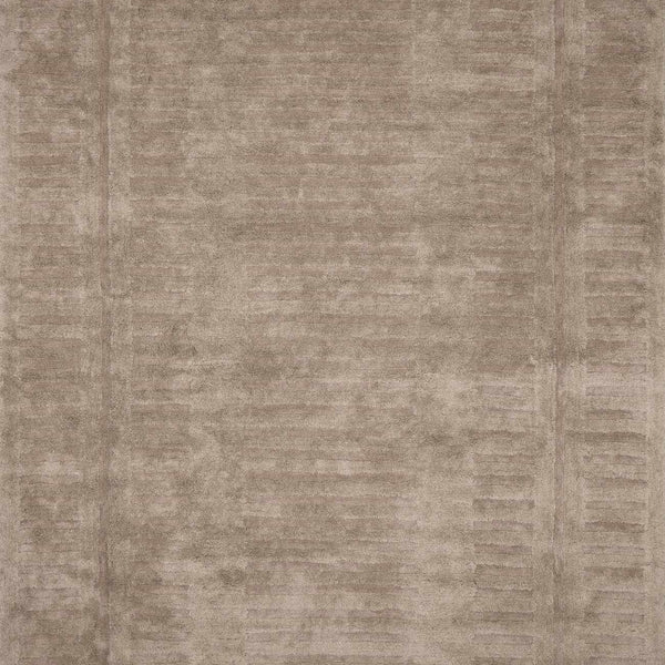 Washable Handmade Wool Rug - Brown