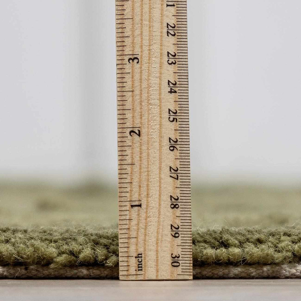 Washable Wool Rug - Green