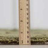 Washable Wool Rug - Green