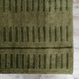 Washable Wool Rug - Green