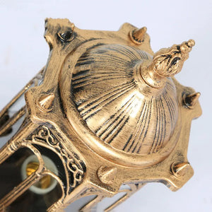 Retro Outdoor Waterproof E27 Wall Lamp Garden Courtyard Villa Balcony Sconce