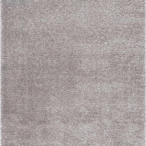 Lunaro Gray Subtle Wavy Abstract Modern Minimalist Polyester Machine Woven Area Rug - Clearance
