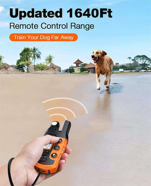 NovaPace Remote Dog Training Collar 1000m Waterproof Rechargeable
