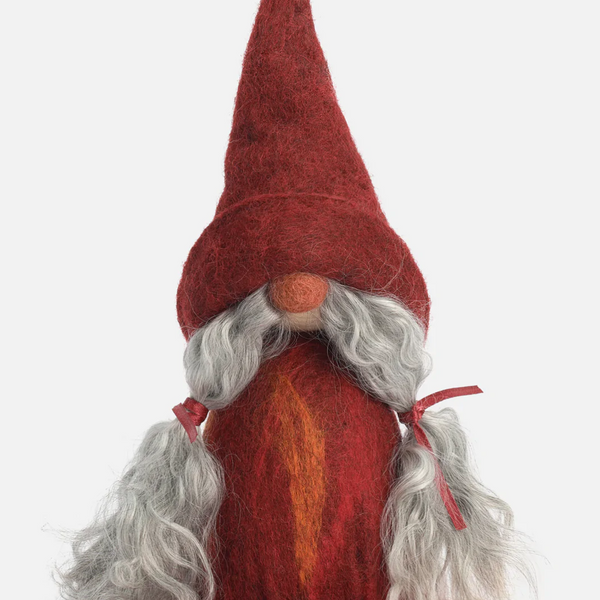 Tomte Gnome - Hilma (Red Dress)