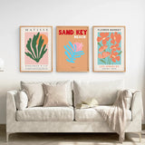 Trendy Colorful Prints Set of 3 Henri Matisse Art