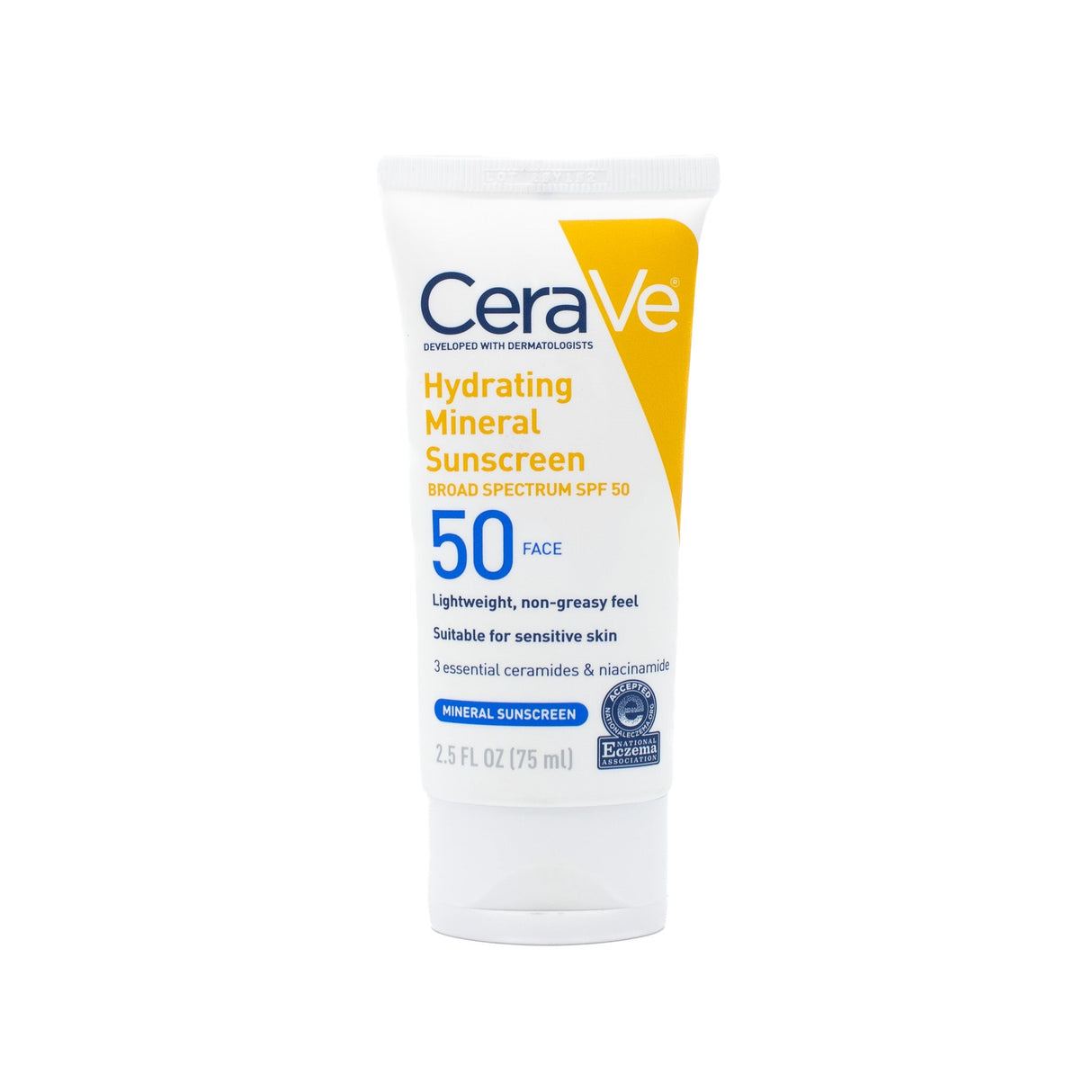 CeraVe Hydrating Mineral Sunscreen SPF50 Face 2.5oz