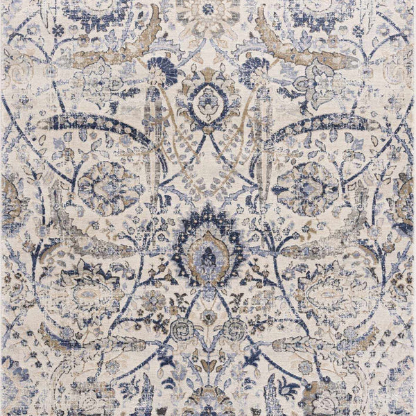 Georgiana Blue & Beige Oushak Rug