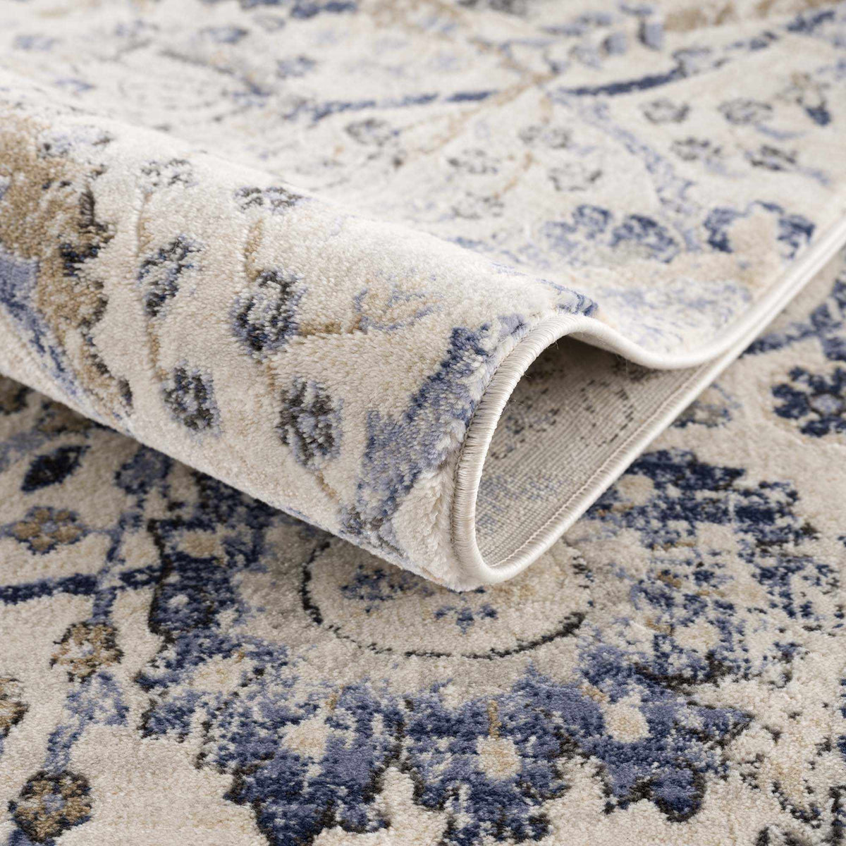 Boutique Rugs Georgiana Blue & Beige Oushak Rug - view 7
