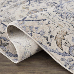Boutique Rugs Georgiana Blue & Beige Oushak Rug - view 8