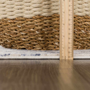 Boutique Rugs Georgiana Blue & Beige Oushak Rug - view 11