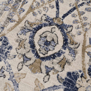 Boutique Rugs Georgiana Blue & Beige Oushak Rug - view 13