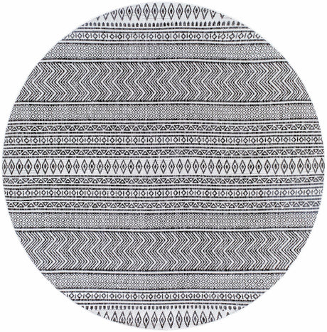 Imboden Black&White Outdoor Rug