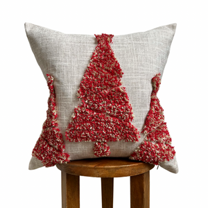 Merry Pillow Cover Christmas Throw Pillow