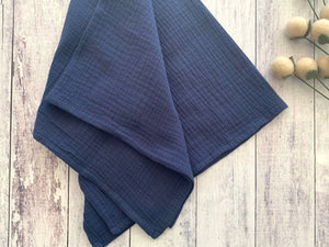 Cotton Crinkle Cloth Napkins, Set of Four
