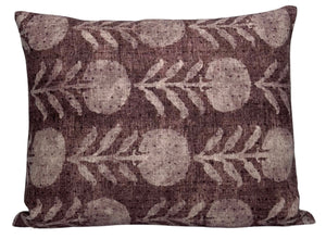 Zinnia Pillow Cover in Berry, McLaurin + Piercy Textiles