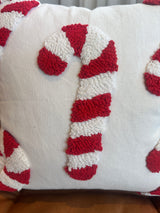 Candy Cane Pillow Cover