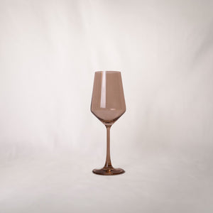Brown Sugar - Colored Wine Glass