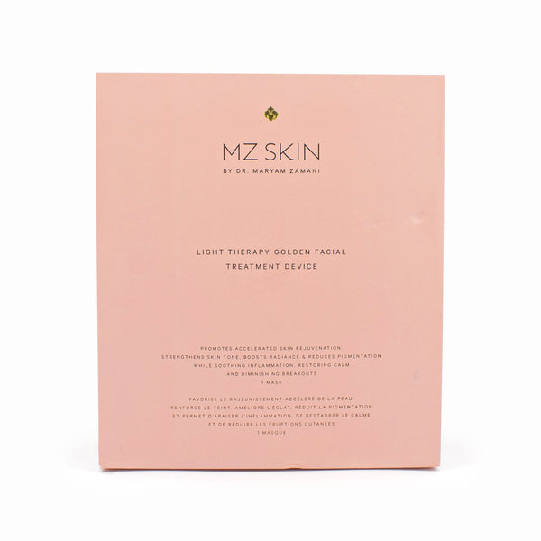 MZ SKIN Light-Therapy Golden Facial Treatment Device - Renewed