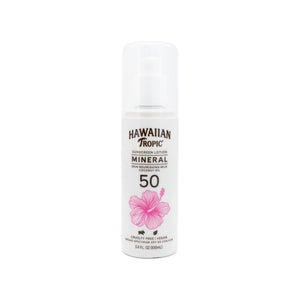 Hawaiian Tropic Mineral Sun Milk Body Lotion SPF50 3.4oz - New
