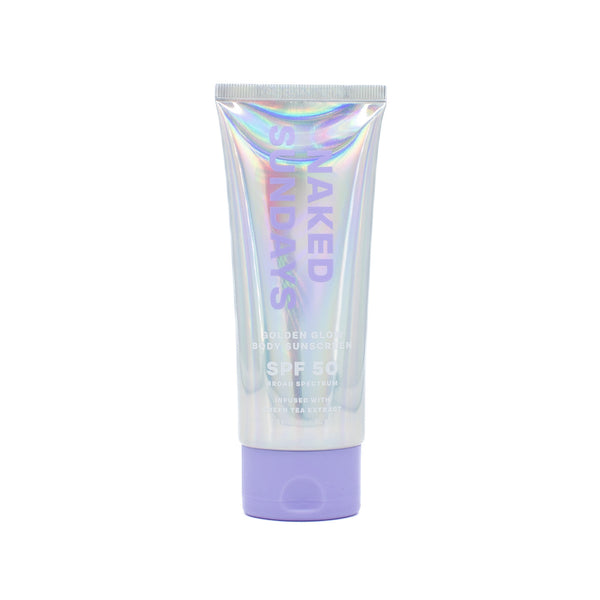 Naked Sundays SPF50 Golden Glow Body Sunscreen 3.38oz - New