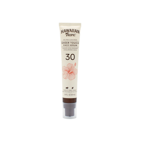 Hawaiian Tropic Sheer Touch Face Serum SPF30 1.4oz - New