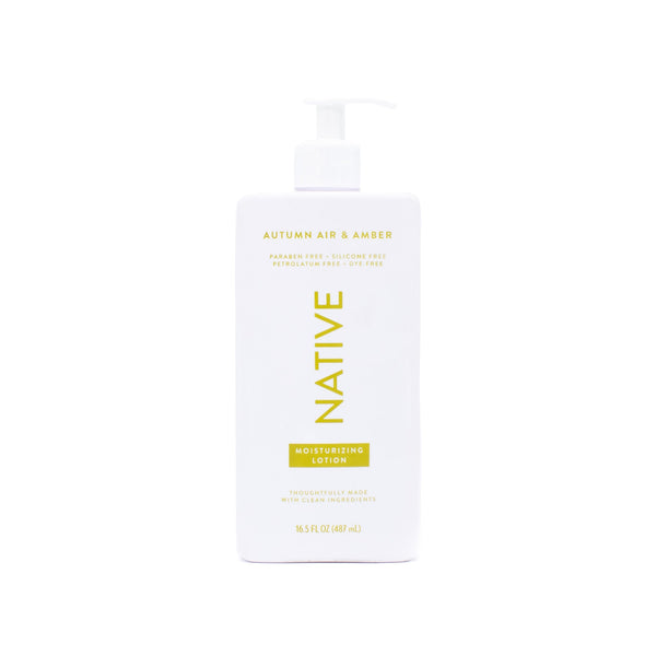 Native Hand & Body Lotion Autumn Air & Amber 16.5oz - New