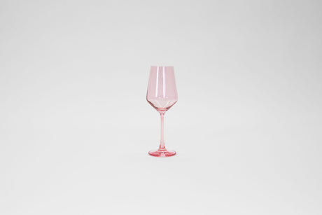 Tickle Me Pink - Stemless Colored Wine Glass
