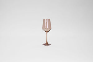 Brown Sugar - Stemless Colored Wine Glass