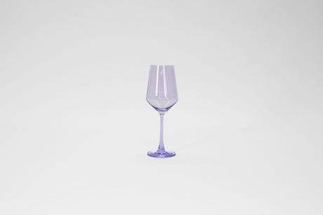 Lady Lavender - Stemless Colored Wine Glass