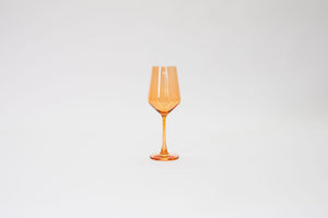 Creamsicle - Stemless Colored Wine Glass