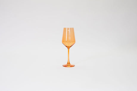 Creamsicle - Stemless Colored Wine Glass