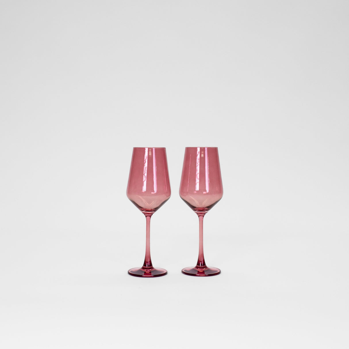 Mauvelous - Colored Wine Glass