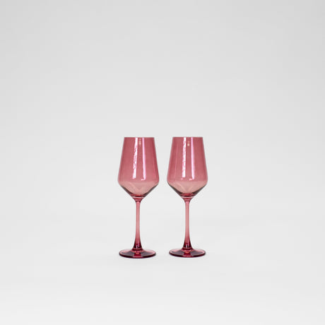 Mauvelous - Colored Wine Glass