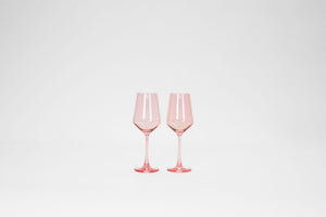 Tickle Me Pink - Stemless Colored Wine Glass