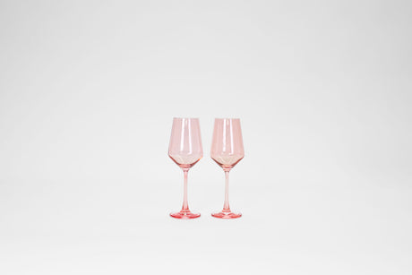 Tickle Me Pink - Stemless Colored Wine Glass
