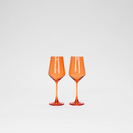 Aperol Orange - Colored Wine Glass