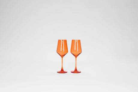 Aperol Orange - Stemless Colored Wine Glass