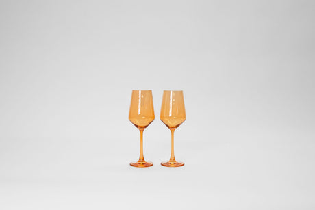 Creamsicle - Stemless Colored Wine Glass