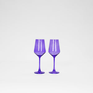 Veri Peri Purple - Colored Wine Glass