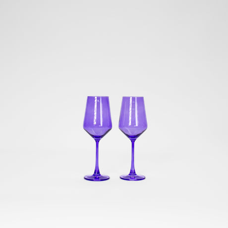 Veri Peri Purple - Colored Wine Glass