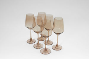 Brown Sugar - Stemless Colored Wine Glass